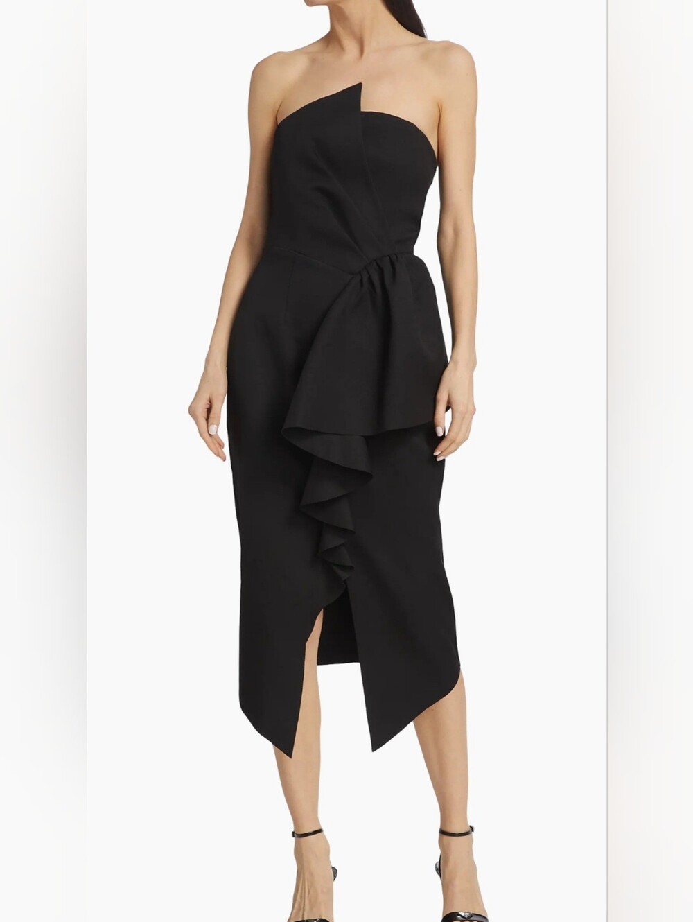 Elliatt Reception Ruffle Dress Size Medium